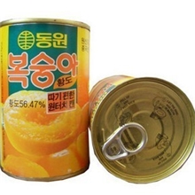 供应进口黄桃罐头水果罐头425克*12罐一箱