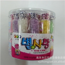 韩国进口糖果创意礼品零食许愿瓶/漂流玻璃瓶/幸运星糖12盒/箱