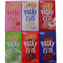 食品-格力高50-60克【百奇】涂层饼干【36盒/箱】7种口味，任选