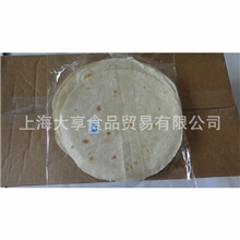 优质推荐供应8寸墨西哥薄饼麦西恩鸡肉卷皮口感美味