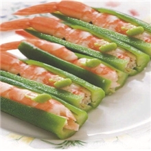 特色蔬菜产品黄秋葵蔬菜特色产品速冻黄秋葵