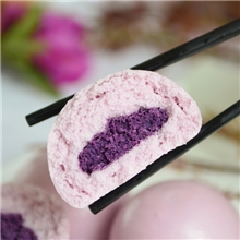 量贩紫薯包峰仔食品花式点心营养早餐早点粗粮早饭