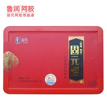 营养保健食品鲁润阿胶糕玫瑰固元膏450g包邮阿胶补血增强免疫