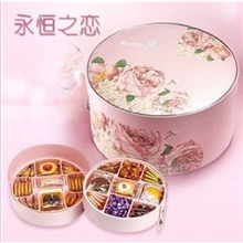 台湾特产饼干礼盒中秋礼盒批发休闲点心茶点代理宏亚永恒之恋礼盒