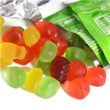 果味QQ糖牛皮糖酸甜嚼劲软糖糖果类小零食BB果汁软糖