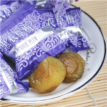 薰依草梅风味果脯蜜饯120g台湾风味特产进口休闲食品糖果批发
