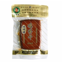 批发四川成都沈师傅鸡蛋干酱香味100克一箱70包