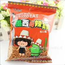 台湾进口原装张君雅墨西哥辣鸡点心面78g简体中文商超版原装批发