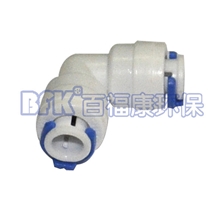 厂家批发K504接头2分弯接头L型双通快接快插接头水管快速接头