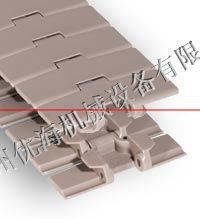 塑钢转弯输送链板塑料链板带翼转弯链板平板输送链