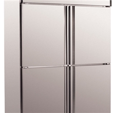 商用厨房设备穗凌冰柜双温冷冻冷藏厨房柜冰箱冷柜