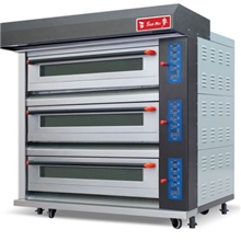 三麦供应新款帝王型电炉、三层六盘电热丝烤箱、食品烘焙设备