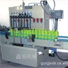 厂家供应多头液体全自动直线灌装机\厂家供应多头液体灌装机