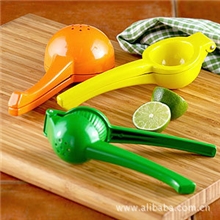 厂家供应超炫铝合金柠檬夹柠檬压榨汁器