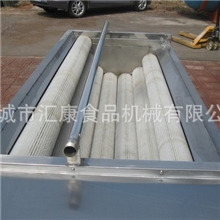 优质果蔬清洗脱皮设备，毛刷清洗脱皮机，毛棍去杂清洗机