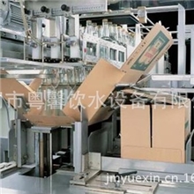 厂家直销矿泉水茶饮料下沉式箱包机全自动纸箱包装机设备生产线