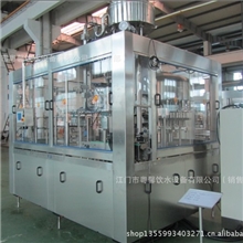 供应含气饮料灌装生产线等压灌装机设备茶饮料生产线机械