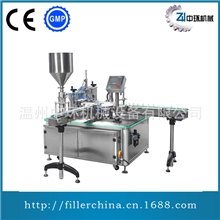 【厂家供应】全自动指甲油灌装机化妆品灌装机全自动灌装旋盖机