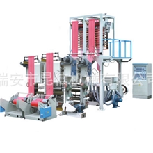 吹膜机双机头吹膜机双色彩条吹膜机多层共挤吹膜机