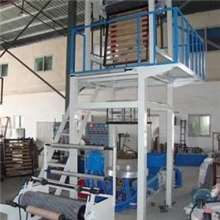 供应高速高低压PE热收缩膜吹膜机(自带旋转双收)