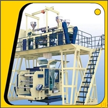 高透明的优质复合材料pe水冷增强膜吹膜机厂家直销(可定制)