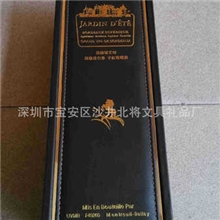 供应高档红酒包装盒pu皮革红酒盒深圳厂家直销