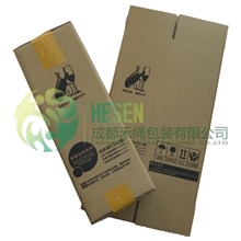 红酒纸箱物流包装充气袋红酒快递纸箱可定做五层瓦楞特硬级