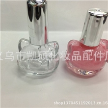 厂家直销kitty猫指甲油瓶甲油瓶指甲油盖玻璃瓶甲油瓶