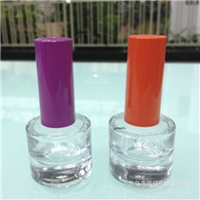 时尚精美圆形指甲油瓶厂家直销化妆品包材香水瓶批发