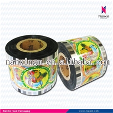 供应出口外贸封杯膜水果图案封膜畅销塑料杯膜