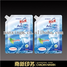 直销生产洗衣粉包装袋外贸出口洗衣液包装袋2L吸嘴自立洗衣粉袋