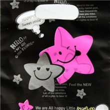 低压7丝手提袋塑料服装袋中号批发中厚外贸20*25