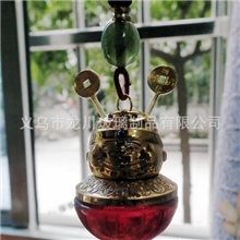 厂家直销汽车香水挂件义乌新奇特礼品汽车挂件小财神香水挂件