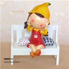 ZAKKA出口日本【迷你】小家具拍照拍摄道具坐垫公园小椅子