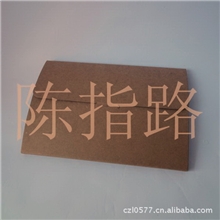 现货明信片包装盒、明信片盒子、明信片套装牛皮纸盒空白封套