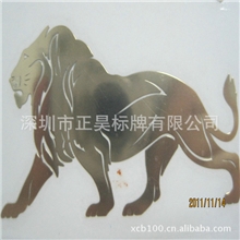 生产供应电铸镍铭牌金属价格标牌家具金属标牌