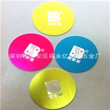 厂家供应铝铭牌LOGO牌高光标牌机器铭牌CD纹标牌