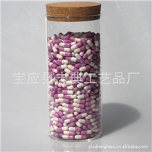 直径100mm大号高档许愿瓶星星瓶情侣礼品1400ml玻璃瓶38号