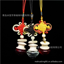 中国结汽车挂饰瓶汽车香水瓶香水吧