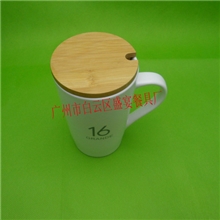 热销供应加工15mm厚竹盖子12、16号星巴克杯盖加工杯盖