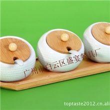 热销厨房用品创意厨房用品陶瓷调味罐调味罐礼品套装调味瓶