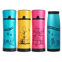 厂家直销韩版星巴克保温杯瘦身保温杯不锈钢保温杯保温杯批发