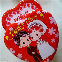 山东宁津心形马口铁喜糖盒个性创意喜糖盒子创意喜糖盒批发