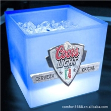 自产自销冰桶发光冰桶led冰桶方形led发光冰桶（双层）