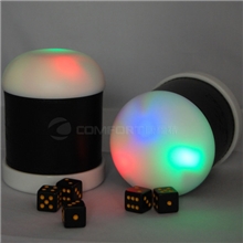 发光骰盅，LED闪光骰盅，色盅，酒吧娱乐骰盅