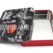 出口热销创意钱包盒礼品包装铁盒可印LOGO