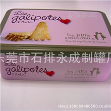 马口铁收纳盒马口铁开窗铁盒长方铁盒