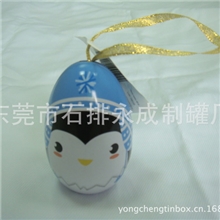 供应迷你儿童玩具铁罐蛋形铁罐异形罐马口铁鸡蛋罐