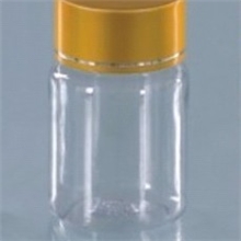 60ML茶色塑料胶囊瓶，塑料片剂瓶，固体塑料药瓶，聚酯保健瓶