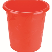 厂家直销塑料制品123纸筒/磨砂材质印花卫生桶/垃圾桶/果皮桶批发